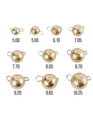 Розбірний груз Intech Tungsten 74 Gold 1.0g (1шт)