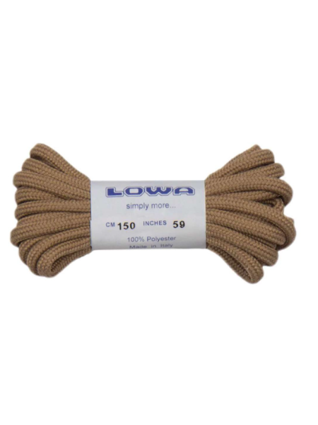 Шнурки LOWA Zephyr 150 cm coyote