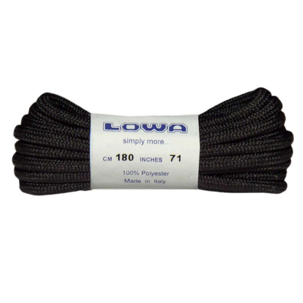 Шнурки LOWA Trekking 180 cm black-black