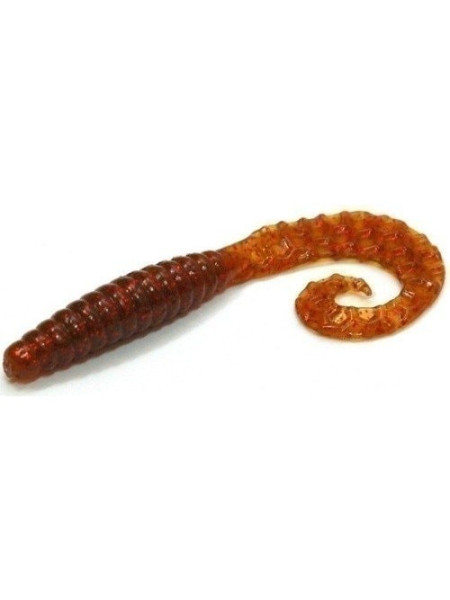 Силикон Bait Breath Curly Grub 3,5" 1 шт #Ur23