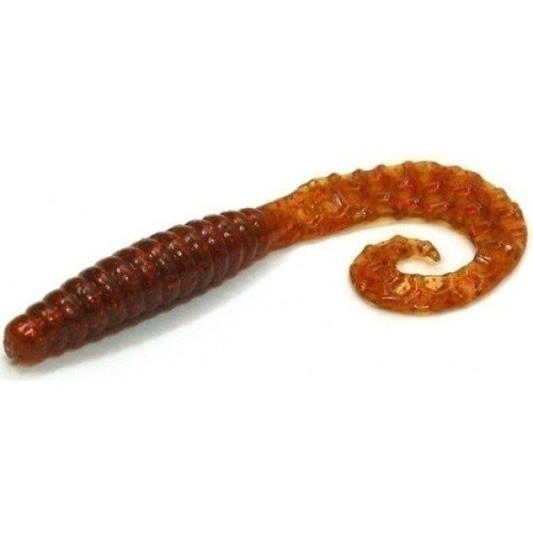 Силикон Bait Breath Curly Grub 3,5" 1 шт #Ur23