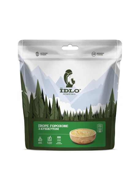 Пюре горохове IDLO з кунжутом