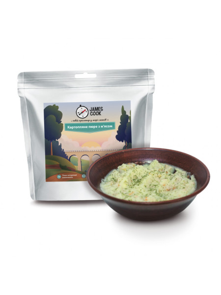 Картофельное пюре JamesCook с мясом