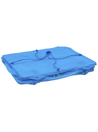 Сетка для сушки рыбы и продуктов (45x45x100см), синяя