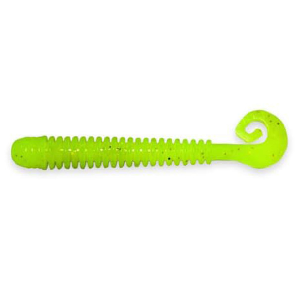 Твистер Crazy Fish Active Slug 2.8" 7.1см салатовый кальмар 8шт (2-71-6-6)