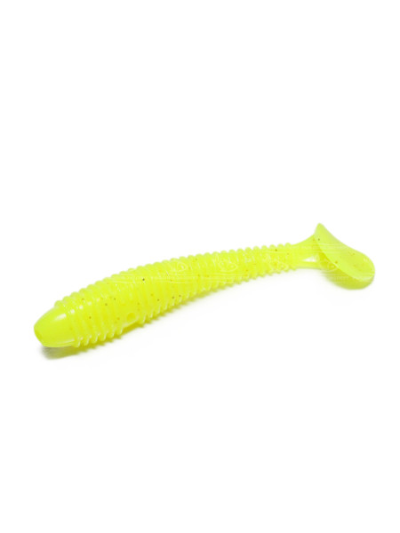 Виброхвост Crazy Fish Vibro fat 2.8" 7,1см салатовый кальмар 5шт (1-71-6-6)