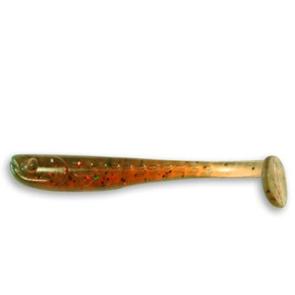 Виброхвост Crazy Fish Nano Minnow 1.6" 4см моторное масло креветка 8шт (6-4-10-4)