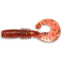 Твистер Crazy Fish Power Mаce 1.6" 4см красный чай кальмар 8шт (10-4-15-6)