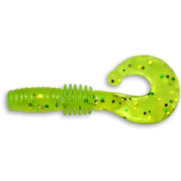 Твистер Crazy Fish Power Mаce 1.6" 4см киви кальмар 8шт (10-4-20-6)