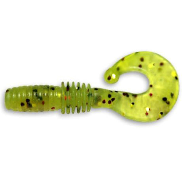 Твистер Crazy Fish Power Mаce 1.6" 4см виноградный кальмар 8шт (10-4-22-6)