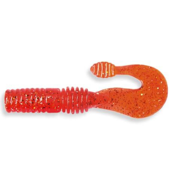 Твистер Crazy Fish Powertail 2.8" 7 см черри жареная рыба 5шт (4-7-4-3)