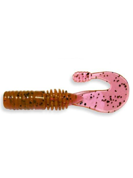 Твистер Crazy Fish Powertail 2.8" 7 см фиолетовый кальмар 5шт (4-7-13-6)