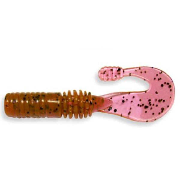 Твистер Crazy Fish Powertail 2.8" 7 см фиолетовый креветка 5шт (4-7-13-4)