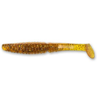 Виброхвост Crazy Fish Scalp Minnow 3.2" 8см карамельный рыба 5шт (7-8-9-2)