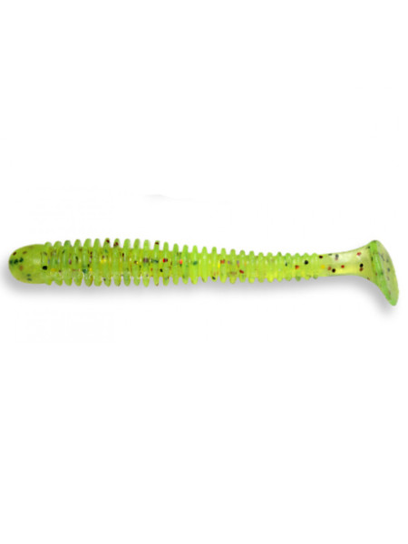 Виброхвост Crazy Fish Vibro Worm 3" 7,5 см виноград кальмар 5шт (11-75-22-6)