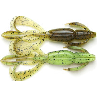 Силикон Keitech Crazy Flapper 2.8" 401 Green Pumpkin PP. Chart.