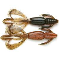 Силикон Keitech Crazy Flapper 2.8" 438 Green Pumpkin Fire