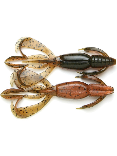 Силикон Keitech Crazy Flapper 2.8" 438 Green Pumpkin Fire