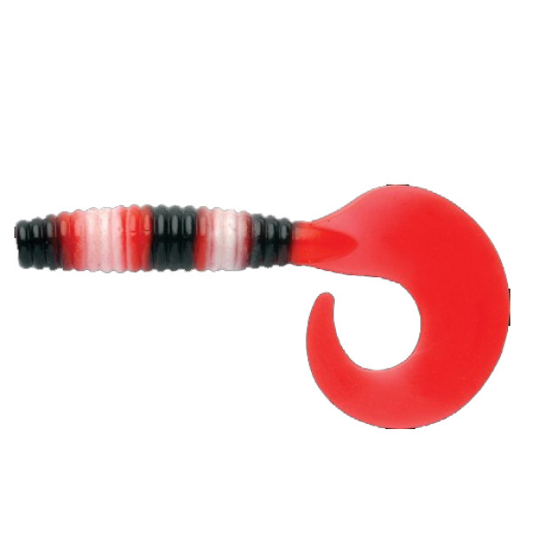 Твистер WAKE 4,5"Grub Dark Clown 721 1шт