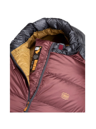 Спальник пуховый Turbat Kuk 700 бордовый/серый 185