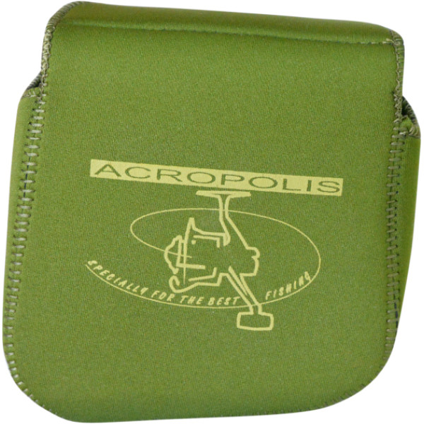 Чехол Acropolis ФБК-5н для безынерционной катушки неопреновый зеленый