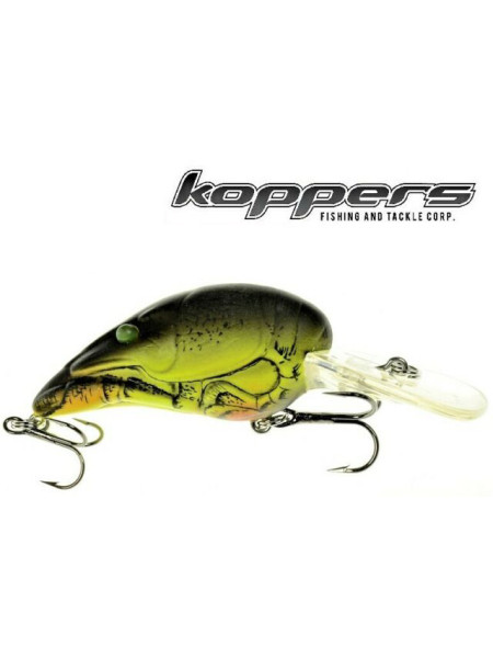 Воблер Koppers LiveTarget Crawfish 0'-1' (Mustard/Brown)