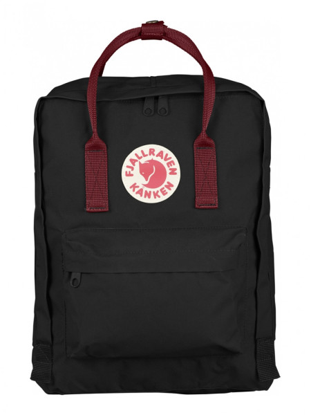 Рюкзак Fjällräven Kanken Classic Black-Ox Red