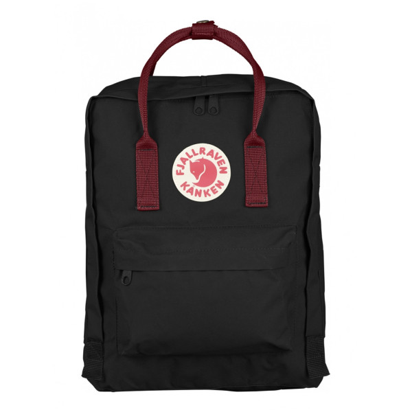 Рюкзак Fjällräven Kanken Classic Black-Ox Red