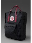 Рюкзак Fjällräven Kanken Classic Black-Ox Red