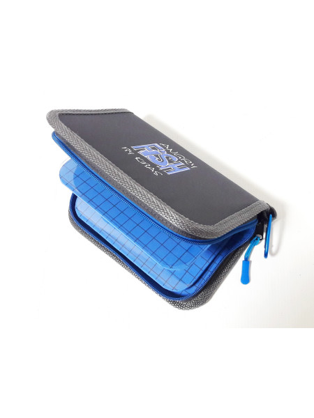 Кошелек для блесен Kibas Angry Fish, L, BLUE