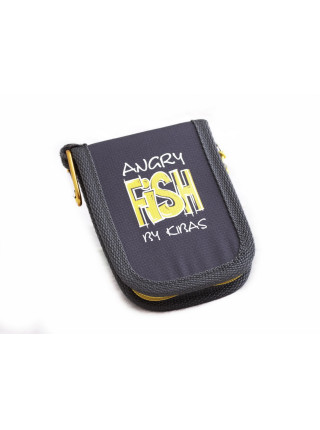 Кошелек для блесен Kibas Angry Fish, M, YELLOW