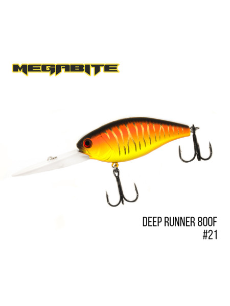 Воблер Megabite Deep Runner 800F /21