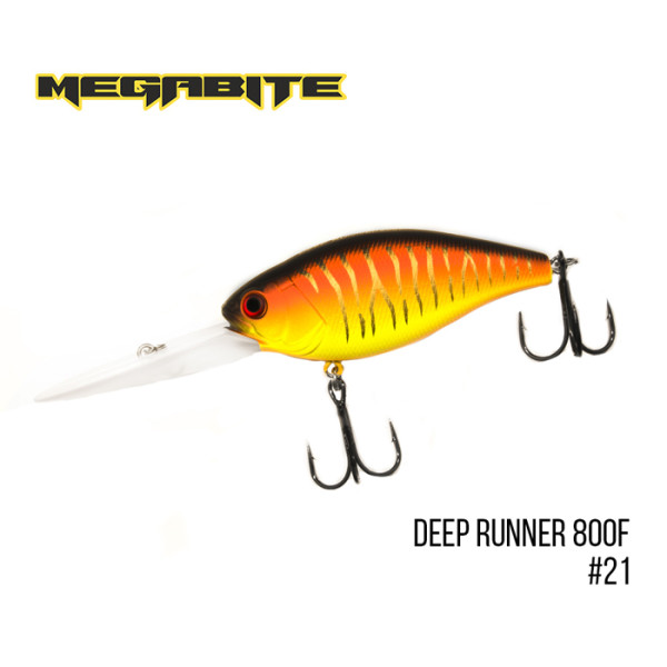 Воблер Megabite Deep Runner 800F /21