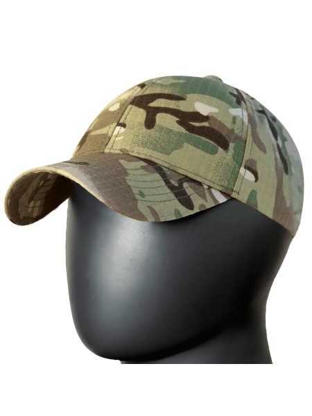 Бейсболка тактична мультікам CAMO-TEC NEW FIX RIP - STOP МULTICAM