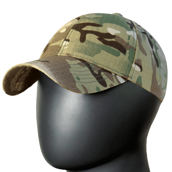 Бейсболка тактична мультікам CAMO-TEC NEW FIX RIP - STOP МULTICAM