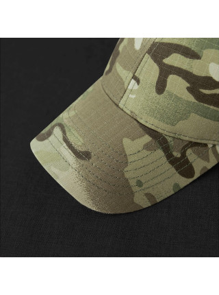 Бейсболка тактична мультікам CAMO-TEC NEW FIX RIP - STOP МULTICAM