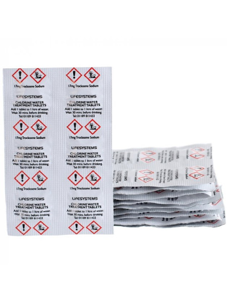 Пігулки для дезінфекції води Lifesystems Chlorine 60 шт