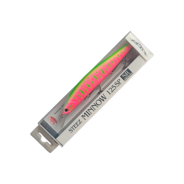 Воблер Daiwa Steez Minnow 125SP SR Pink Tiger