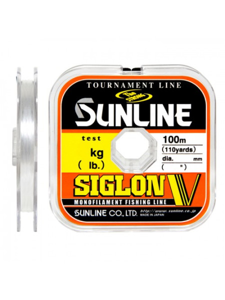 Волосінь Sunline Siglon V 100м 0.185мм 3,5кг 7lb