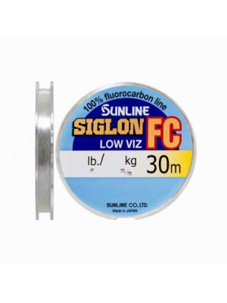 Флюорокарбон Sunline Siglon FC 30м 0,200мм 2,8кг 6lb