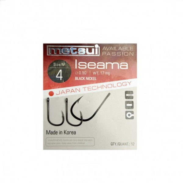 Гачки Metsui Iseama розмір №4 12 шт