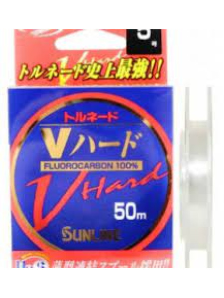Флюорокарбон Sunline FC Tornado V Hard HG 50м #7.0/0.435mm 15.0кг