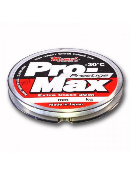 Волосінь Momoi PRO-MAX Prestige 0,117 мм, 1,5 кг, 30 м
