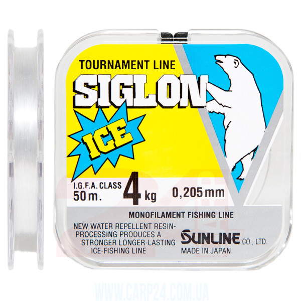 Волосінь Sunline Siglon Ice 50м 0.128мм 1,5кг