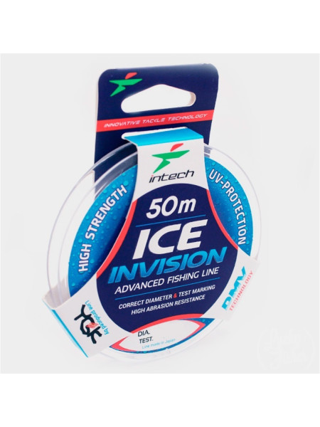 Волосінь INTECH Invision Ice Line 50м 0,10мм 0,92кг