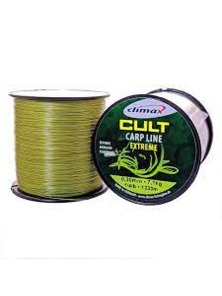 Волосінь Climax Cult Carp Line Extreme 0.30мм 7,1кг 1/4lb 1330м