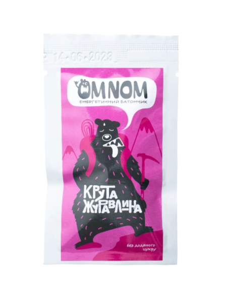 Батончик енергетичний Omnom IDLO крута журавлина