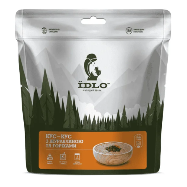 Кус-кус IDLO з журавлиною та горіхами
