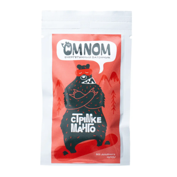 Батончик енергетичний Omnom IDLO стрімке манго