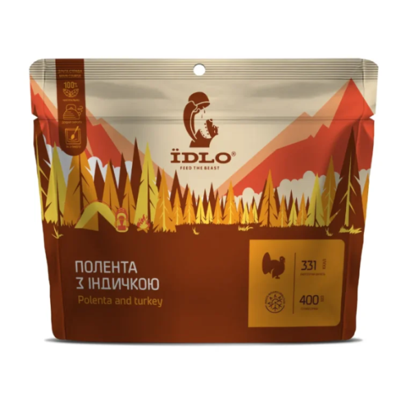 Полента IDLO з індичкою